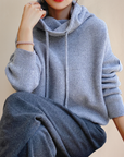 Women's Polished Oversized Pullover Sweater