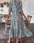 Women's Comfortable Layered Maxi Dress