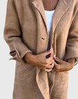 Women's Polished Buttoned Blazer