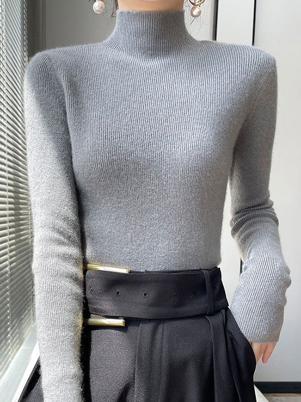 Women's Neat Turtleneck Turtleneck Sweater