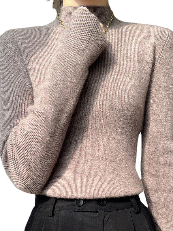 Women's Neat Turtleneck Turtleneck Sweater