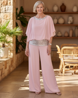 Women's Neat Wide Leg Set