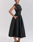 Women's Flowy Occasion Midi Dress