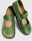 Lola | Suede Snap Button Mary Janes