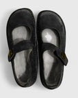 Lola | Suede Snap Button Mary Janes