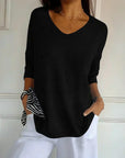 Women's Warm V-Neck Sweater