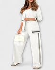 Women's Soft Wide Leg Set