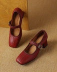 Women's Relaxed Square Toe Shoes
