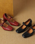 Women's Relaxed Square Toe Shoes