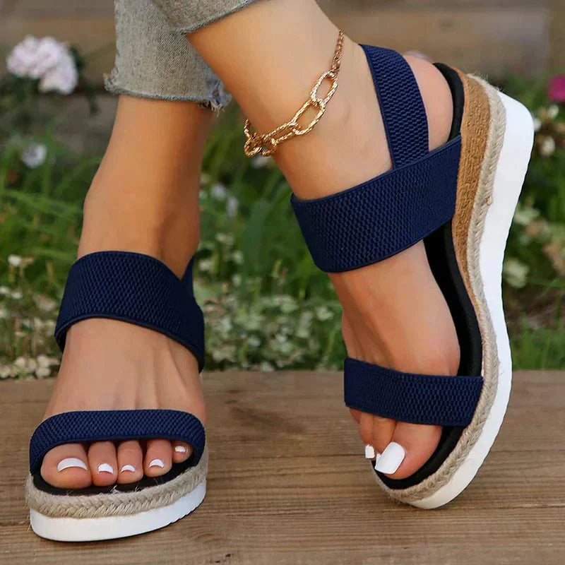 Women's Polished Platform Sandals