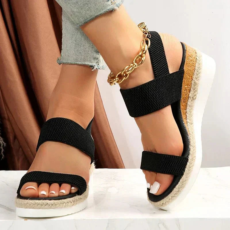 Women's Polished Platform Sandals