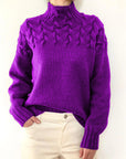 Women's Layered Turtleneck Turtleneck Sweater