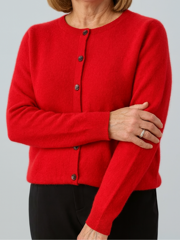 Women's Effortless Buttoned Cardigan
