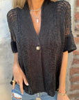 Vera | Open-Weave Top