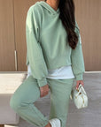 Women's Polished Hooded Set