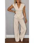 Women's Cozy Wide Leg Set