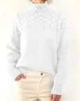 Women's Layered Turtleneck Turtleneck Sweater